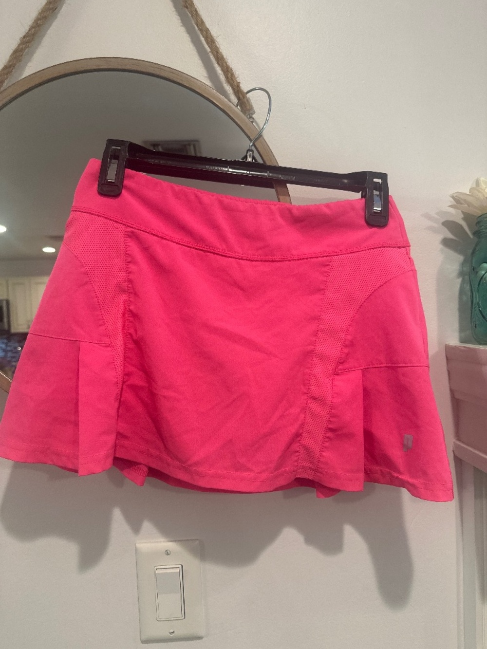 Prince Hot Pink Tennis Golf Skort Skirt with Built-In Shorts | XSp